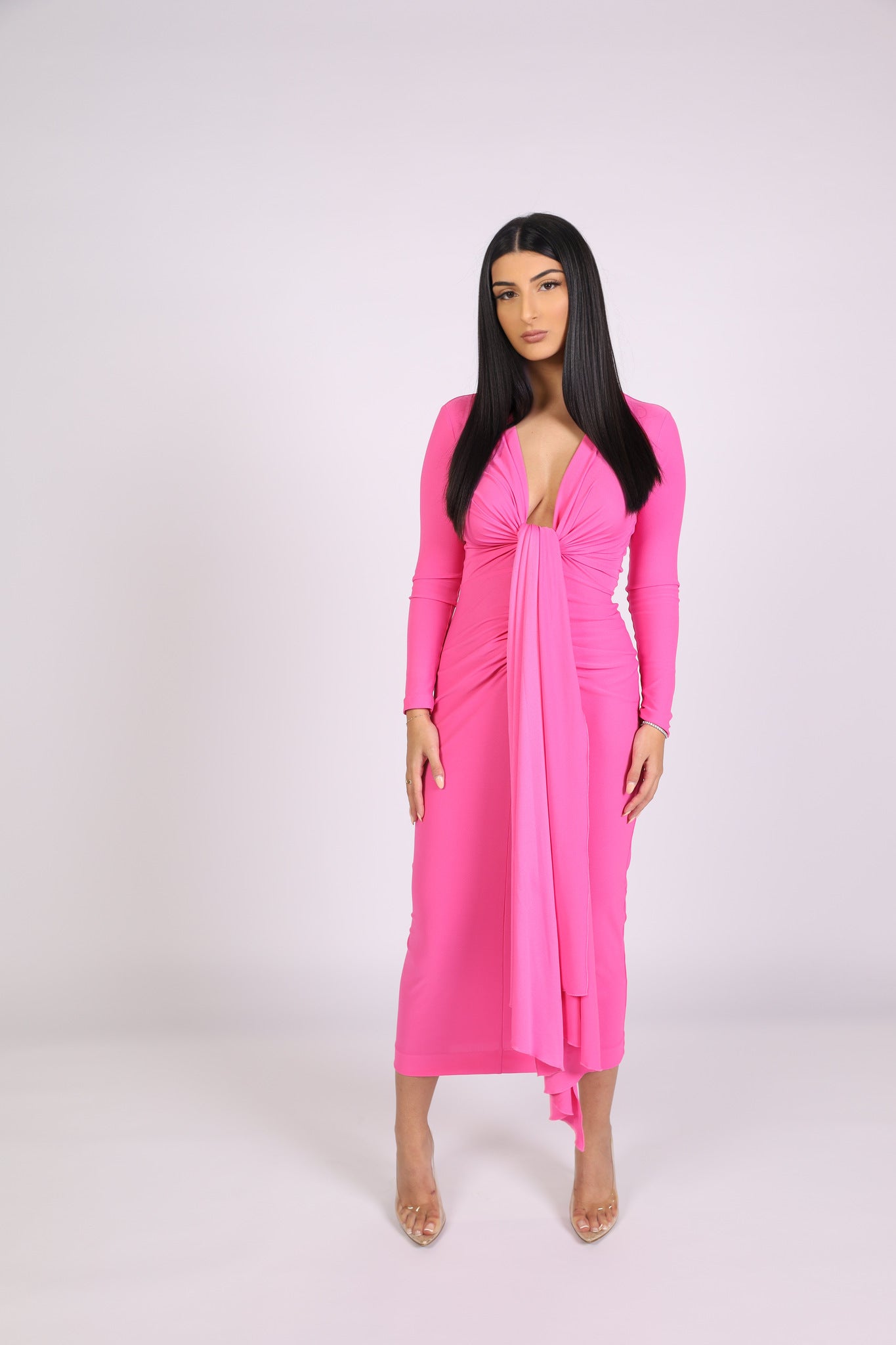 Solace london hot sale pink dress