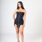 Double Arch Bustier Mini Dress